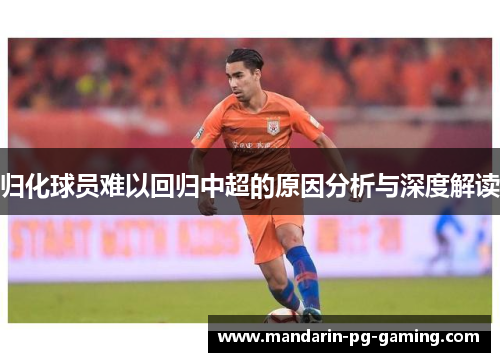 归化球员难以回归中超的原因分析与深度解读